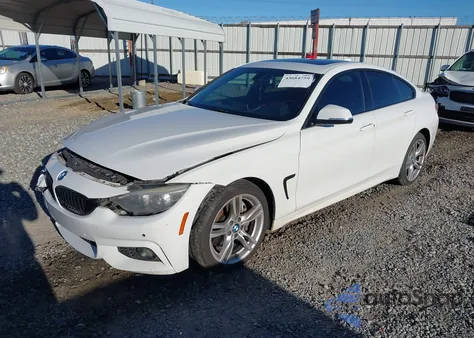 2018 BMW 430I Gran Coupe z USA, uszkodzony, nr VIN WBA4J1C55JBG75909